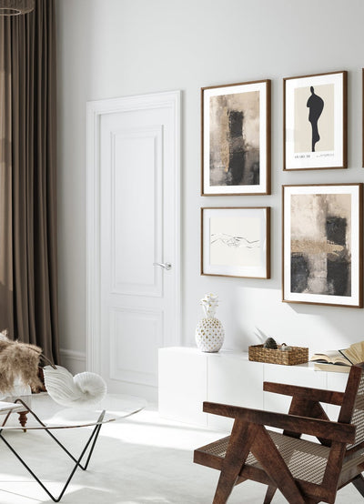 Stay Right On Trend With A Bedroom Gallery Wall