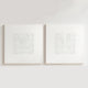 premium abstract canvas, handmade, textured, white, wood frame