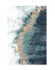 EMBOSSED WAVES - EMERALD