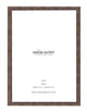dark oak wood style picture frames in 30x40cm poster size