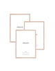 OAK WOOD STYLE 30X40 FRAME BUNDLE (S/3)