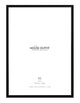 premium aluminium lightweight sturdy wall art picture frame matte black A5