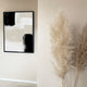 black and beige abstract canvas