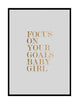 FOCUS ON YOUR GOALS - grey