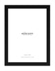 premium black wood A5 frame