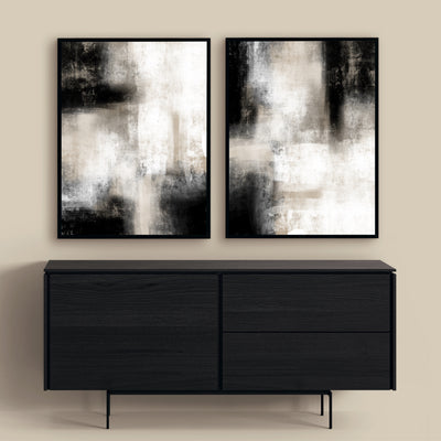 large abstract canvas