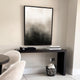 abstract wall art premium framed canvas beige brown black