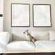 SNOW FRAMED CANVAS SET OF 2