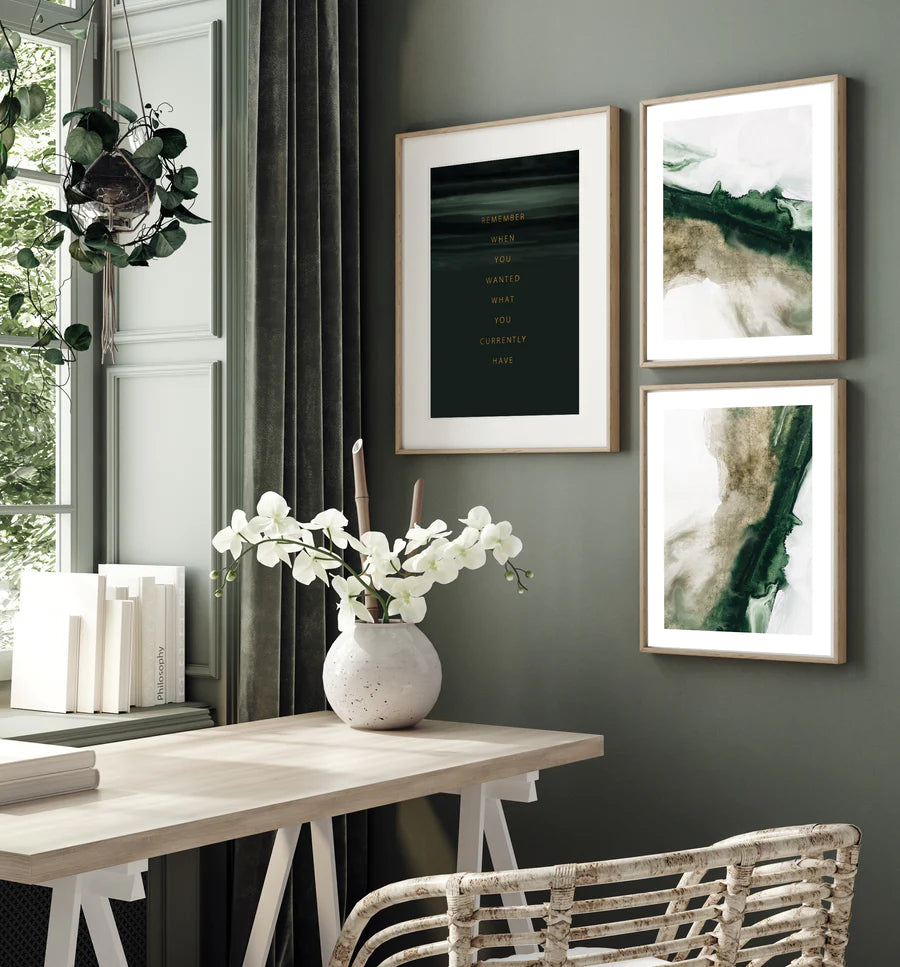 How To Style Gold Frames Throughout Your Home