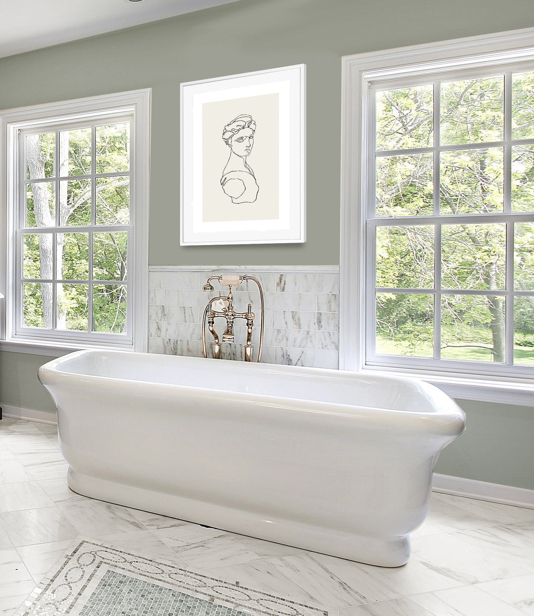 How to Choose Bathroom Wall Art For Humid Spaces