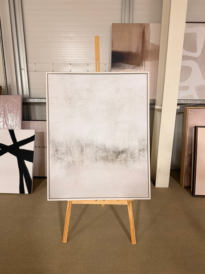EX DISPLAY 80/100 AVA WHITE WOOD FRAME