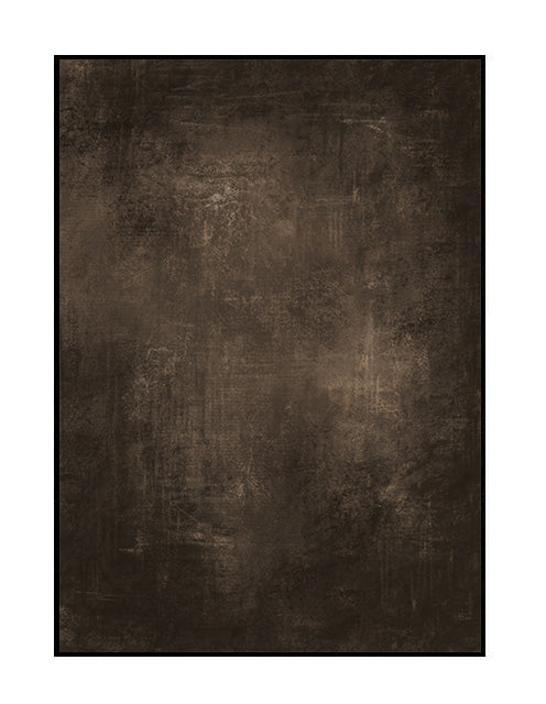 premium wall art print with deep brown textured effect, rich neutral palette abstract design