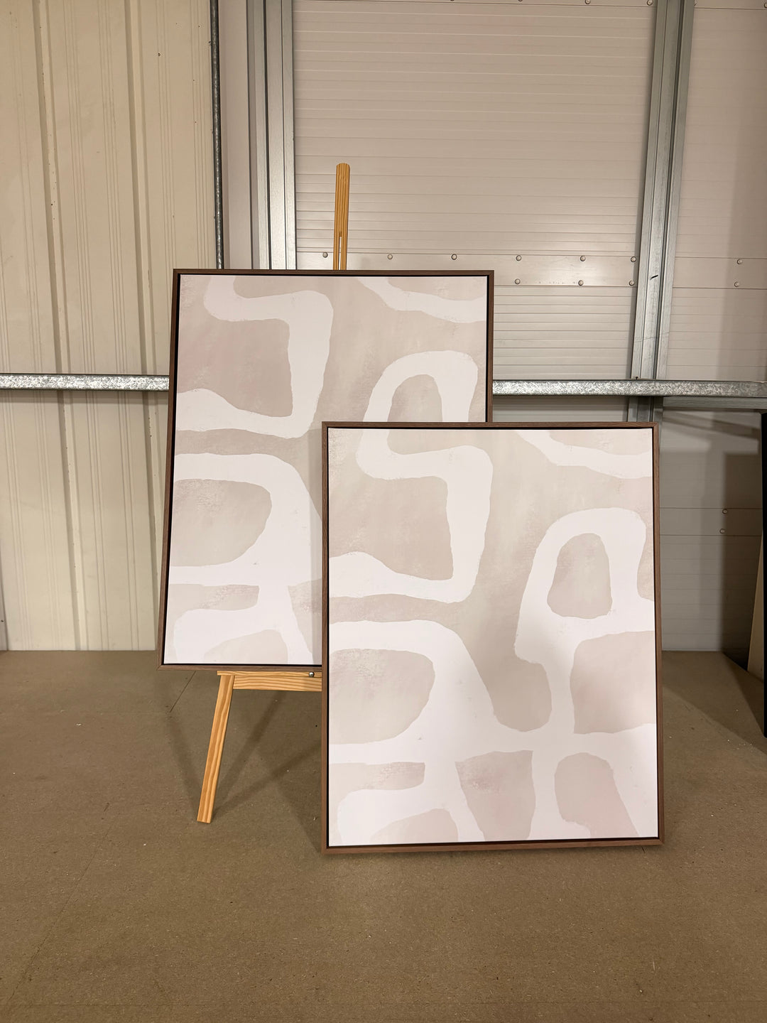 80/100 DARK WOOD FRAME CANVAS - NELL EX DISPLAY (Copy)