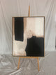 80/100 LIGHT WOOD FRAME CANVAS - CARLTON