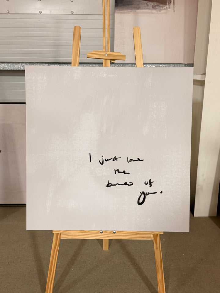 EX DISPLAY 80/80 NO FRAME LOVE THE BONES OF YOU
