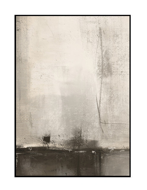 premium abstract wall art print, beige, brown, neutral, charcoal