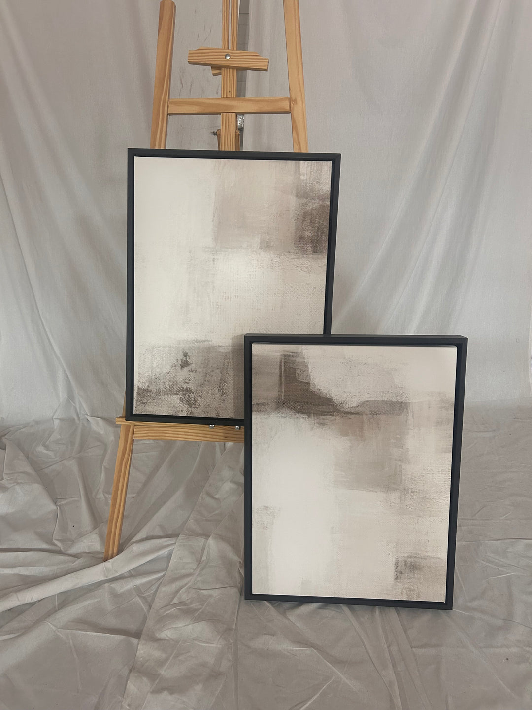 50/65 BLACK FRAMED CANVAS SET- MARNIE