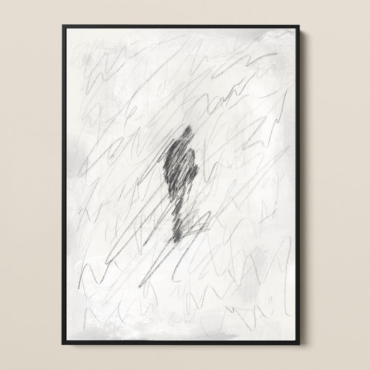 ETCH II FRAMED CANVAS