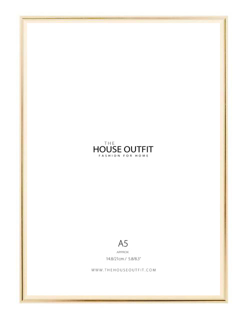 ALUMINIUM GOLD A5 FRAME BUNDLE (SET OF 3)