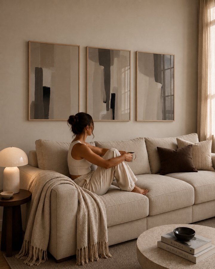 WALNUT GALLERY WALL SET
