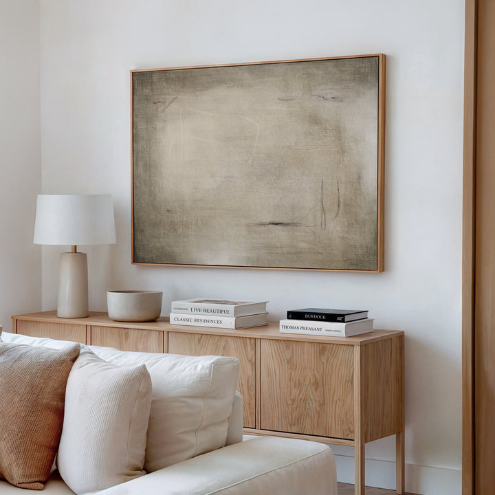 MARBLE FRAMED CANVAS