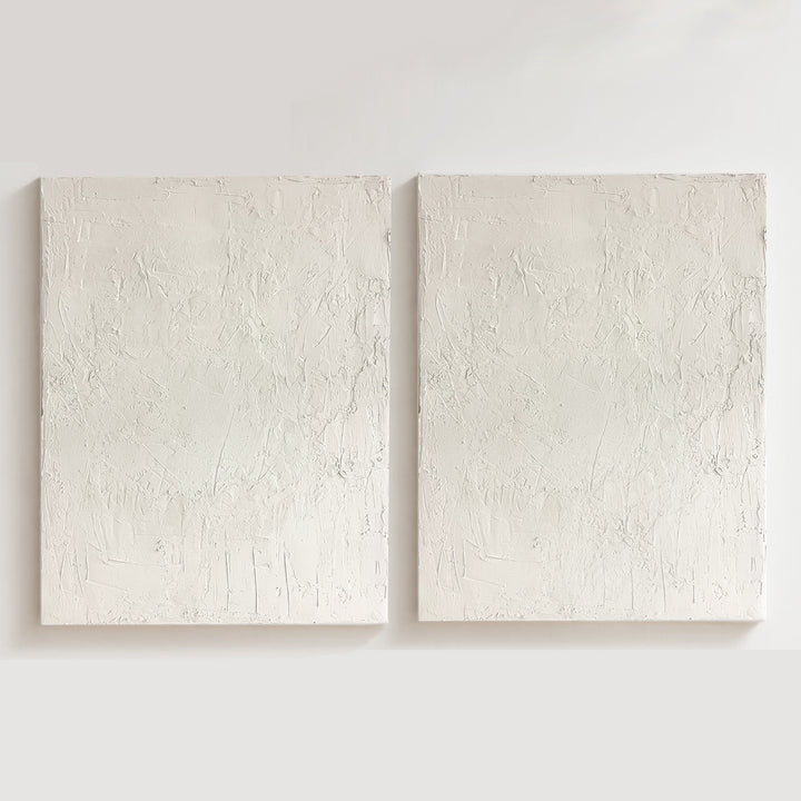 premium abstract canvas, handmade, textured, off white, wood frame