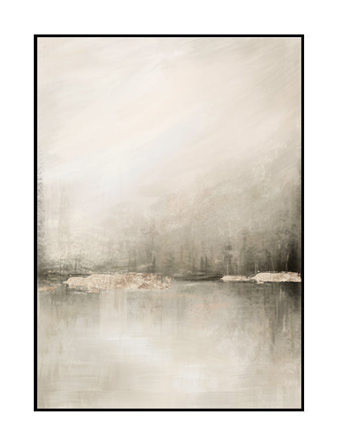 premium abstract wall art print, beige, nude, brown, gold