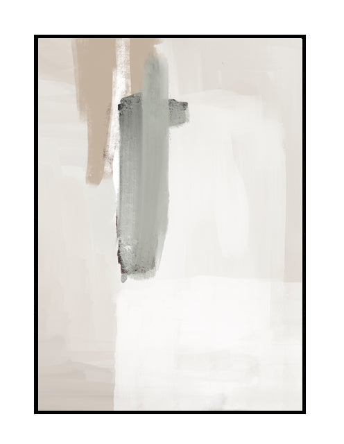 abstract art, wall art, artwork print, nude artwork, neutral print, green, beige, cream