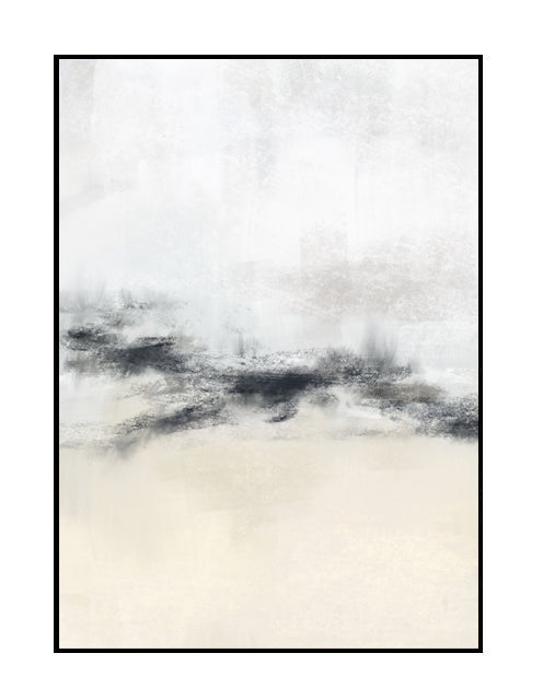 Neutral wall art, artwork print, calming print, cream, white, natural toned art, 