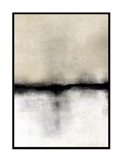 abstract wall art neutral nude beige black
