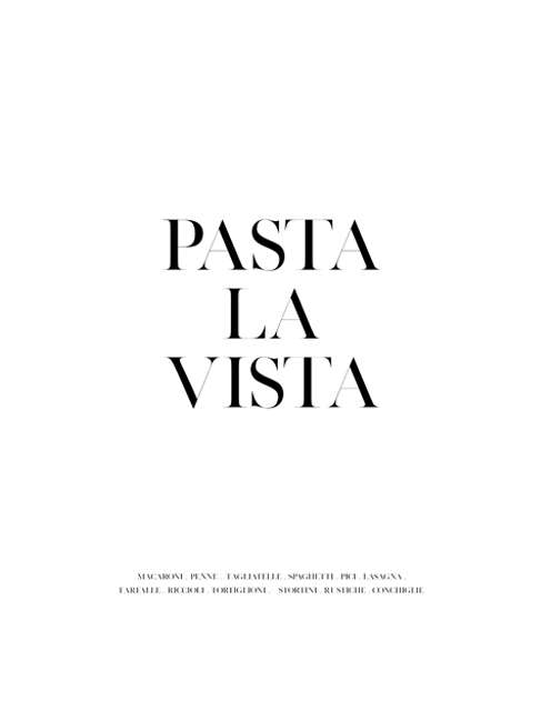 PASTA LA VISTA