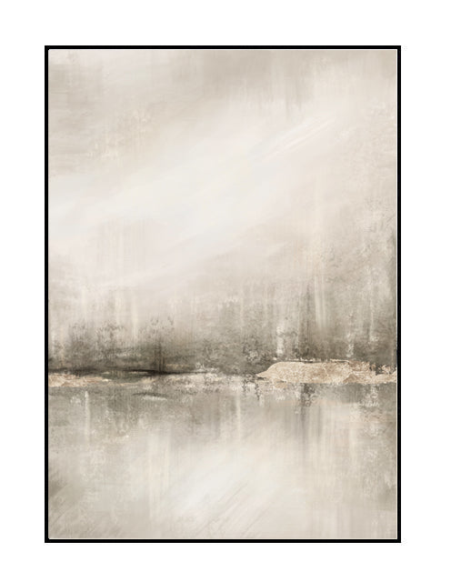 premium abstract wall art print, beige, nude, brown, gold