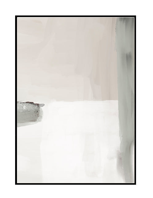 Wall art print, green, cream, neutral artwork, natural tone print, home decor, beige, stone, sage 