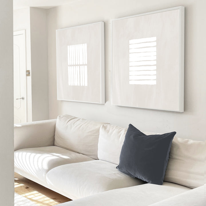 BALI FRAMED CANVAS SET OF 2