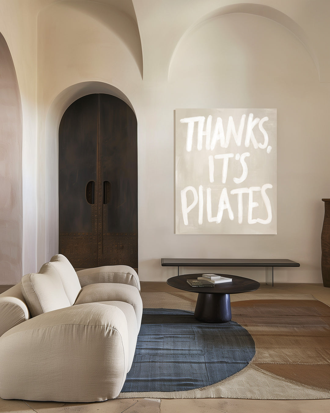 PILATES FRAMED CANVAS