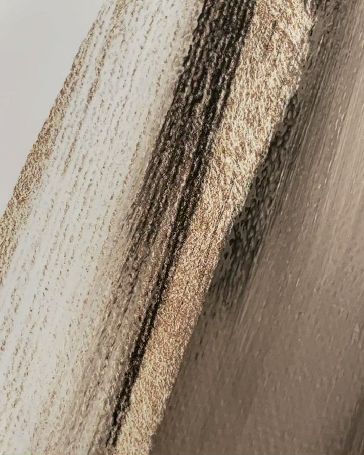 Close up video of our latte print 