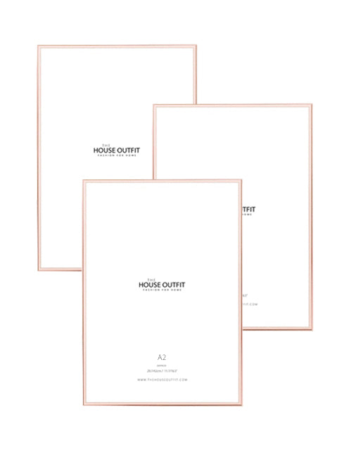 premium aluminium copper A2 frame bundle set of 3