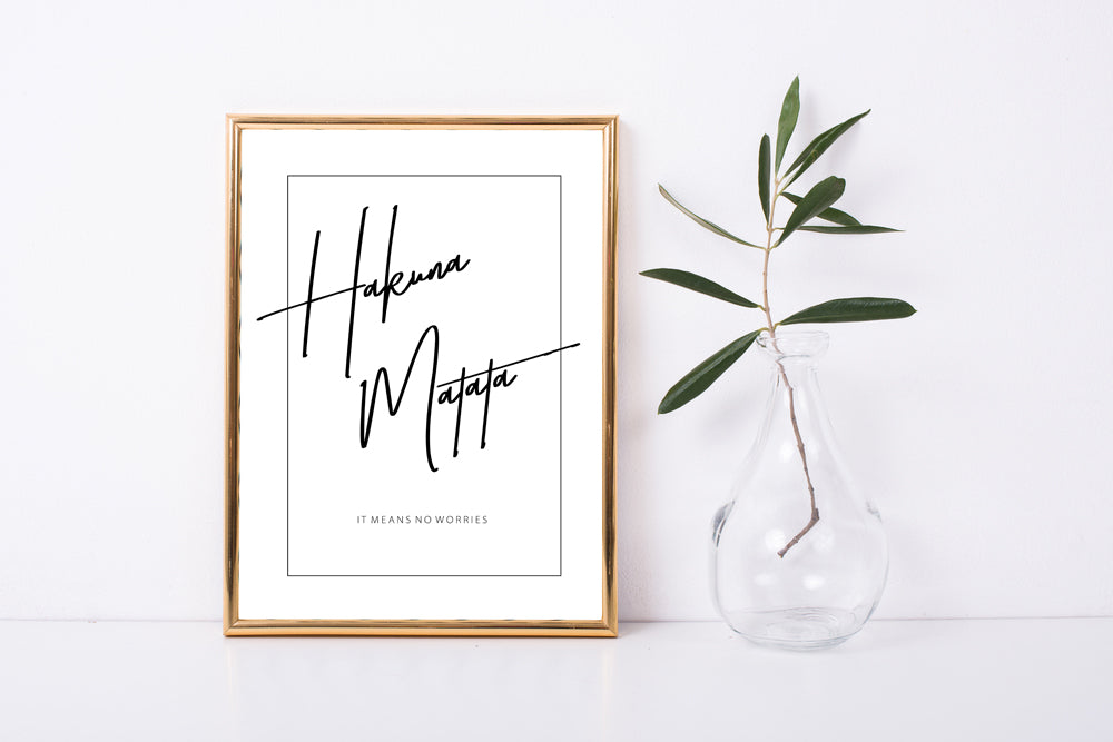 Hakuna Matata (White)