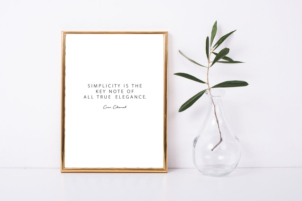 Simplicity By Chanel