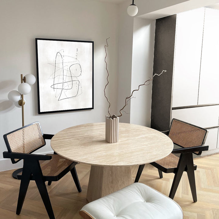 LINES II FRAMED CANVAS