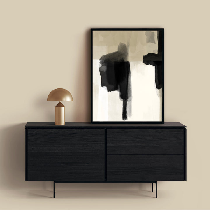 premium canvas wall art neutral natural beige brown black