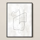 minimalist abstract large canvas