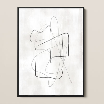 minimalist abstract large canvas