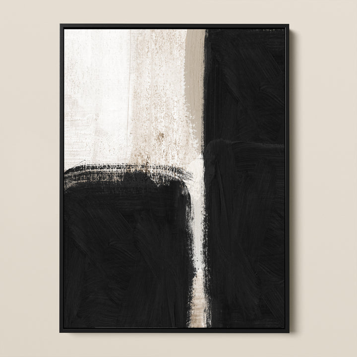 monochrome black canvas