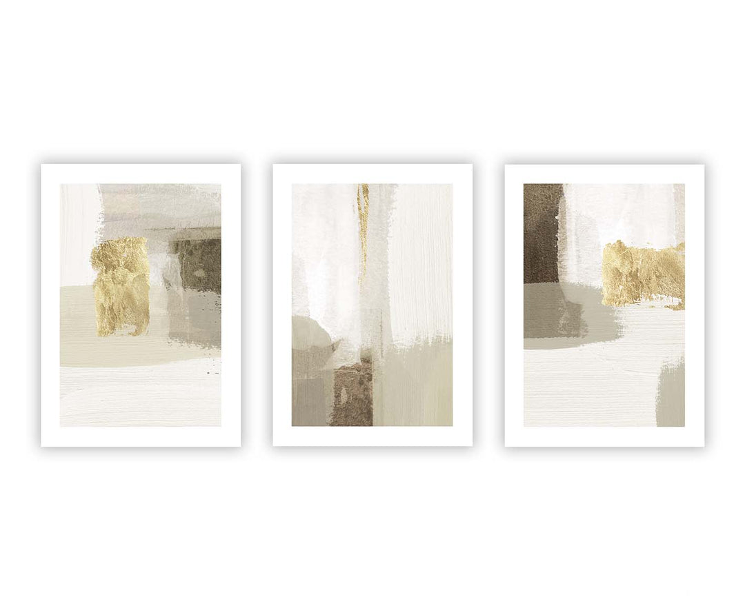 abstract wall art print gallery wall premium frames beige nude stone white 