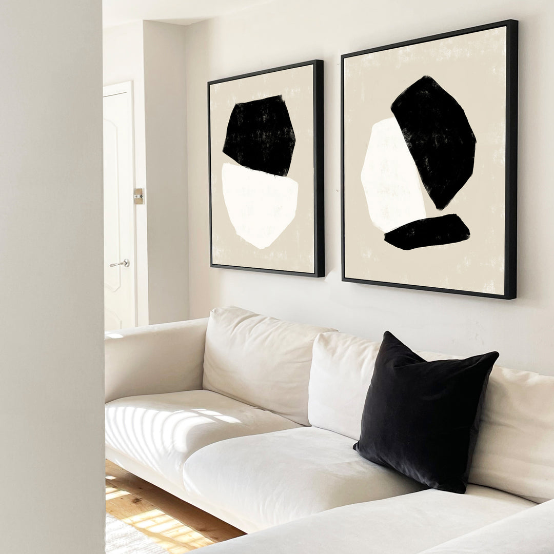 large modern abstract canvas