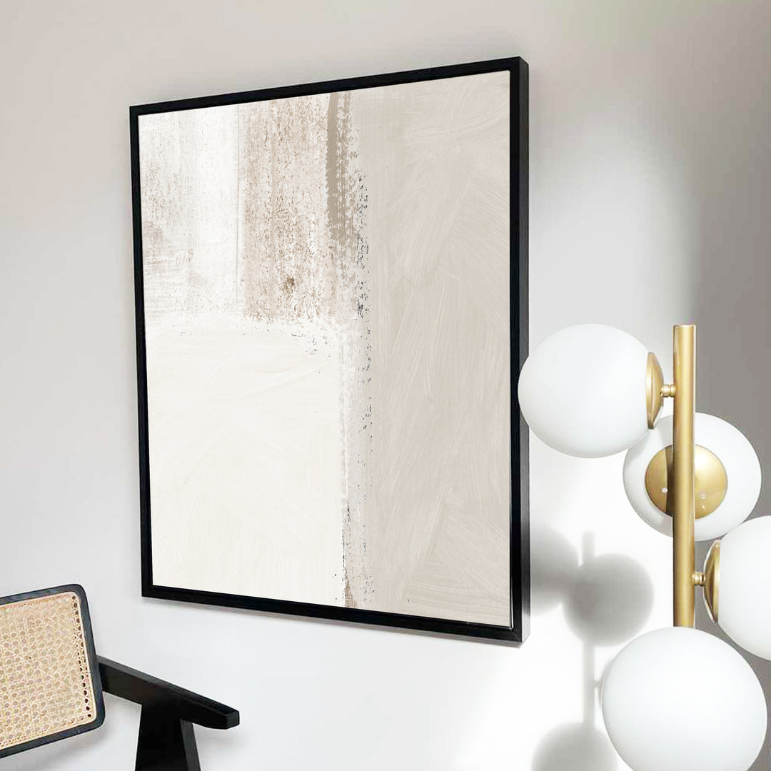 Premium canvas , wall art canvas, oversized wall art, home decor, Home styling, framed canvas, neutral artwork, canvas collection, beige, cream, monochrome abstract artwork canvas, neutral tones, clean colour palette, monochrome, minimalist, soft tones , home styling