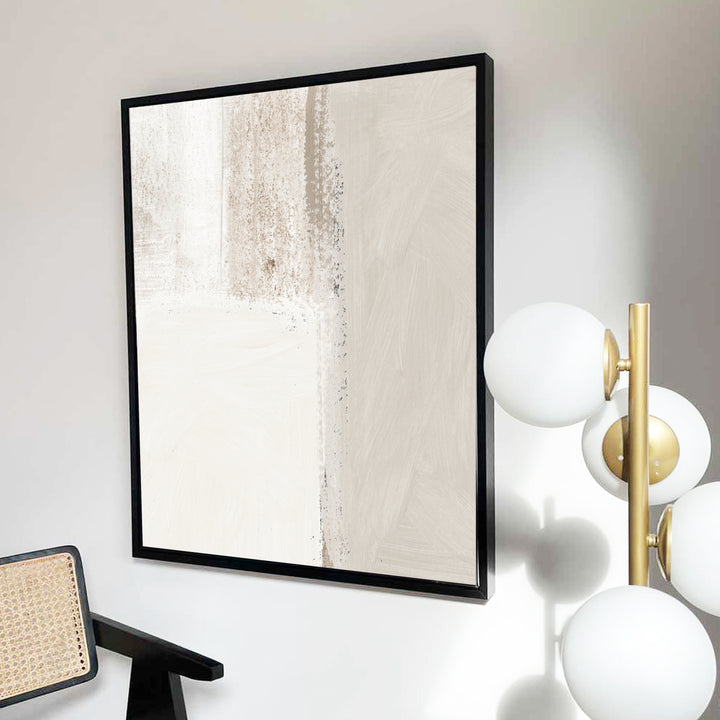 Premium canvas , wall art canvas, oversized wall art, home decor, Home styling, framed canvas, neutral artwork, canvas collection, beige, cream, monochrome abstract artwork canvas, neutral tones, clean colour palette, monochrome, minimalist, soft tones , home styling