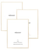 ALUMINIUM GOLD STYLE A1 FRAME BUNDLE (S/3)