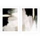 ABSTRACT, WALL ART, PRINT, GREEN, GOLD, BEIGE